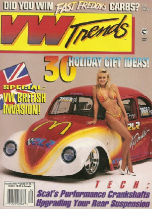 VW TRENDS 1995 DEC - '37 PORSCHE VW30, SWEET ’64 NOTCH, ’69 TYPE 3 DROPTOP*